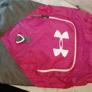Under Armour Pink and Gray Backpack